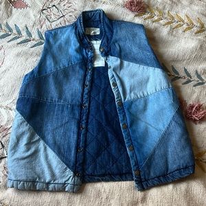 Current Elliot “the patchwork puffer vest” size 1. Like new.